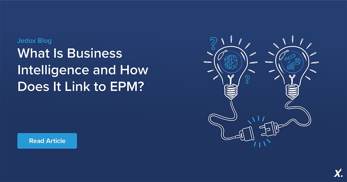 How are Business Intelligence and EPM linked?