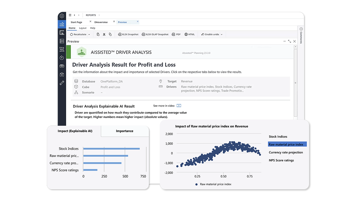 aissisted driver analysis dashboard